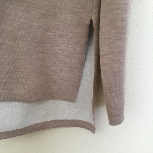 BCBG MAX AZRIA wool blend v neck sweater - Picture 3 of 5